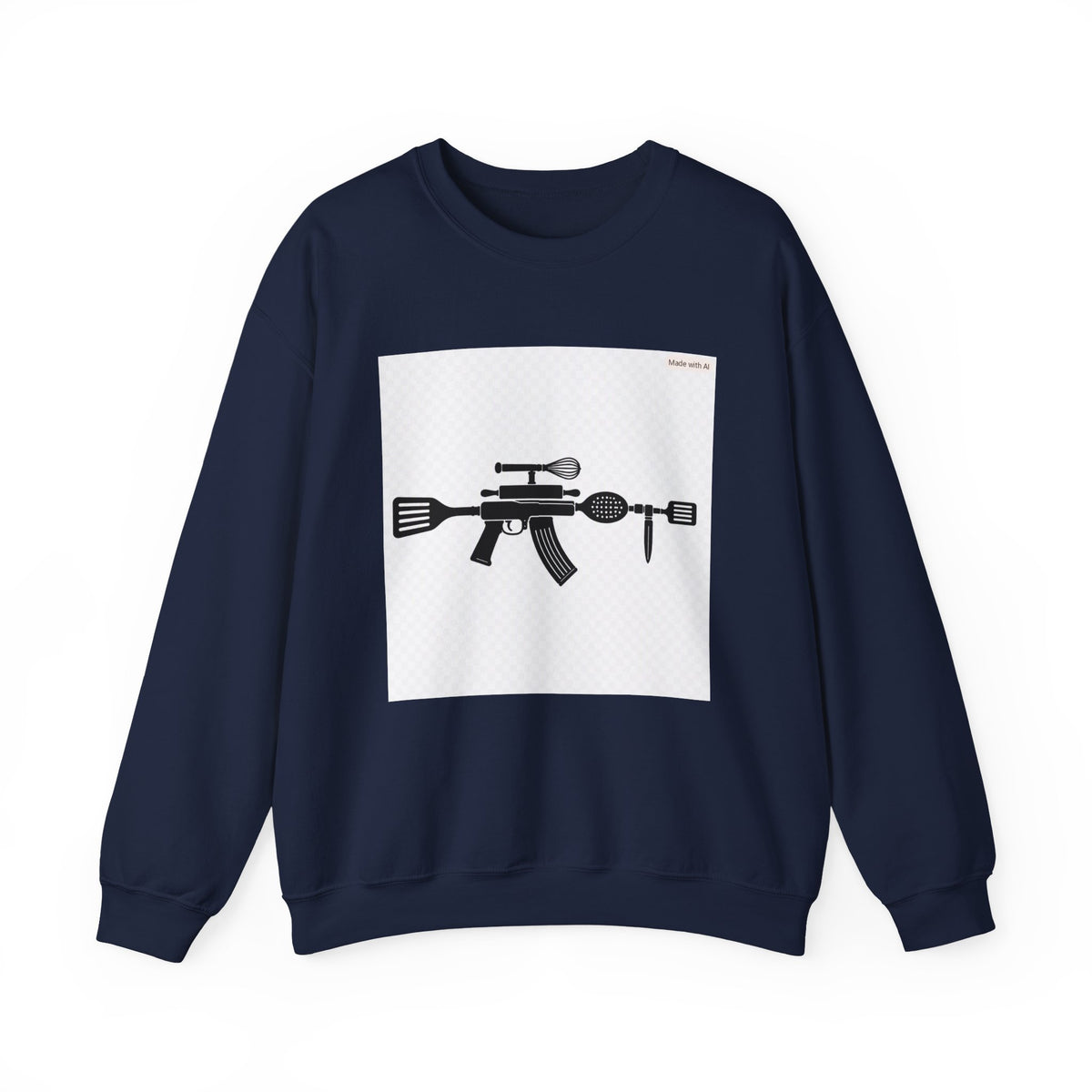 Crewneck Sweatshirt — Black Rifle Graphic