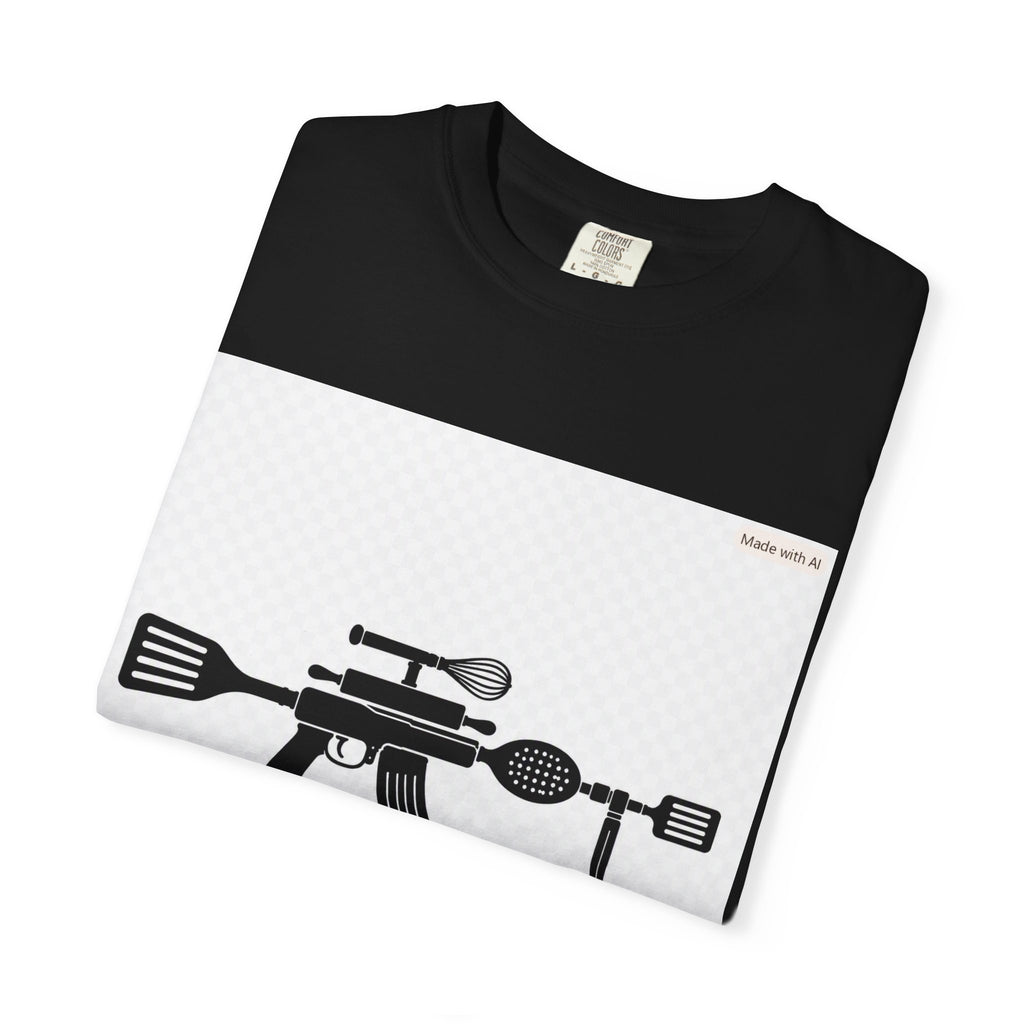 Tactical Rifle Silhouette Graphic T-Shirt