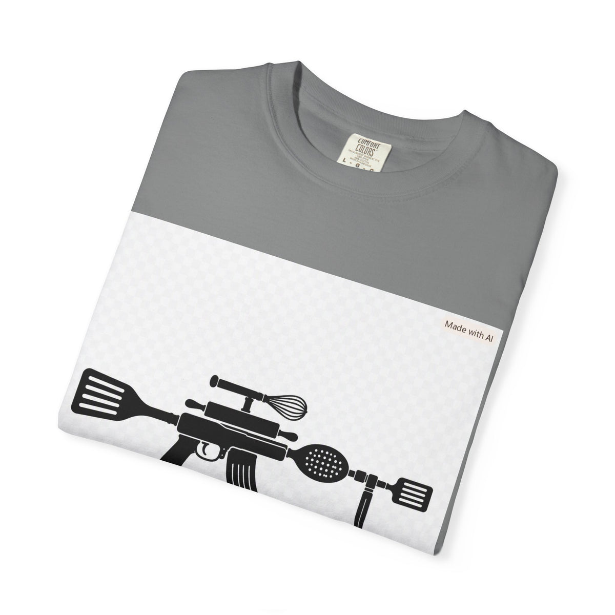 Tactical Rifle Silhouette Graphic T-Shirt