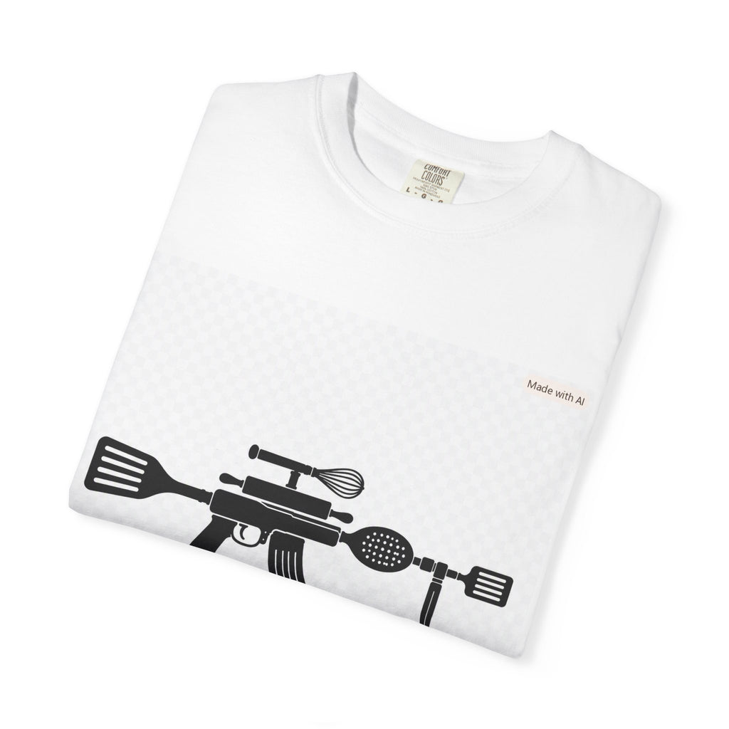 Tactical Rifle Silhouette Graphic T-Shirt