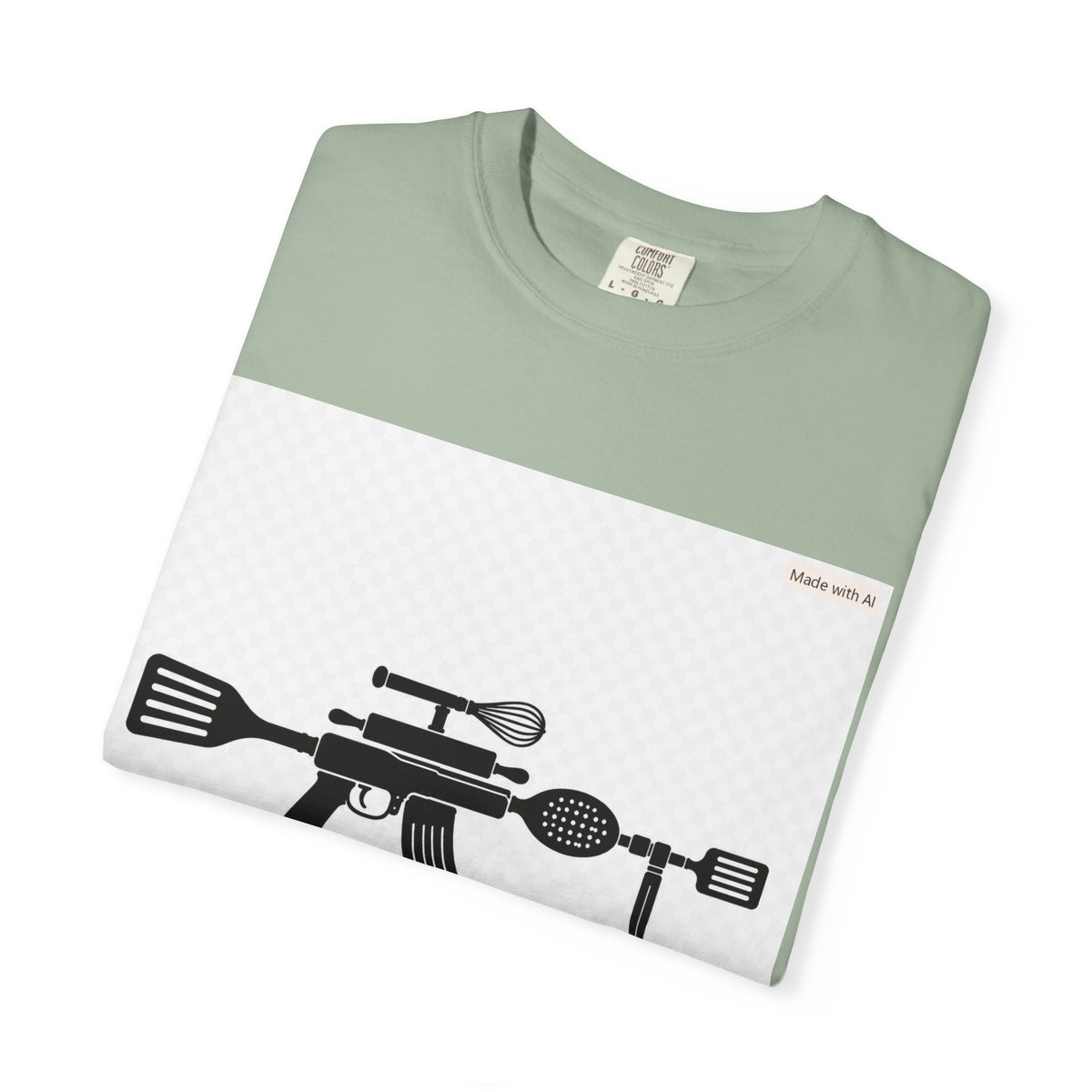Tactical Rifle Silhouette Graphic T-Shirt