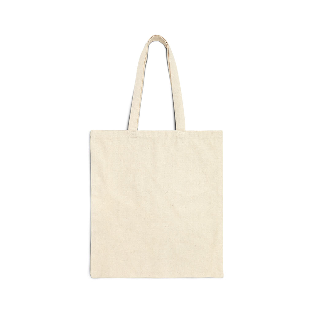 Canvas Tote Bag – Minimalist Rifle Silhouette Cotton Shopper