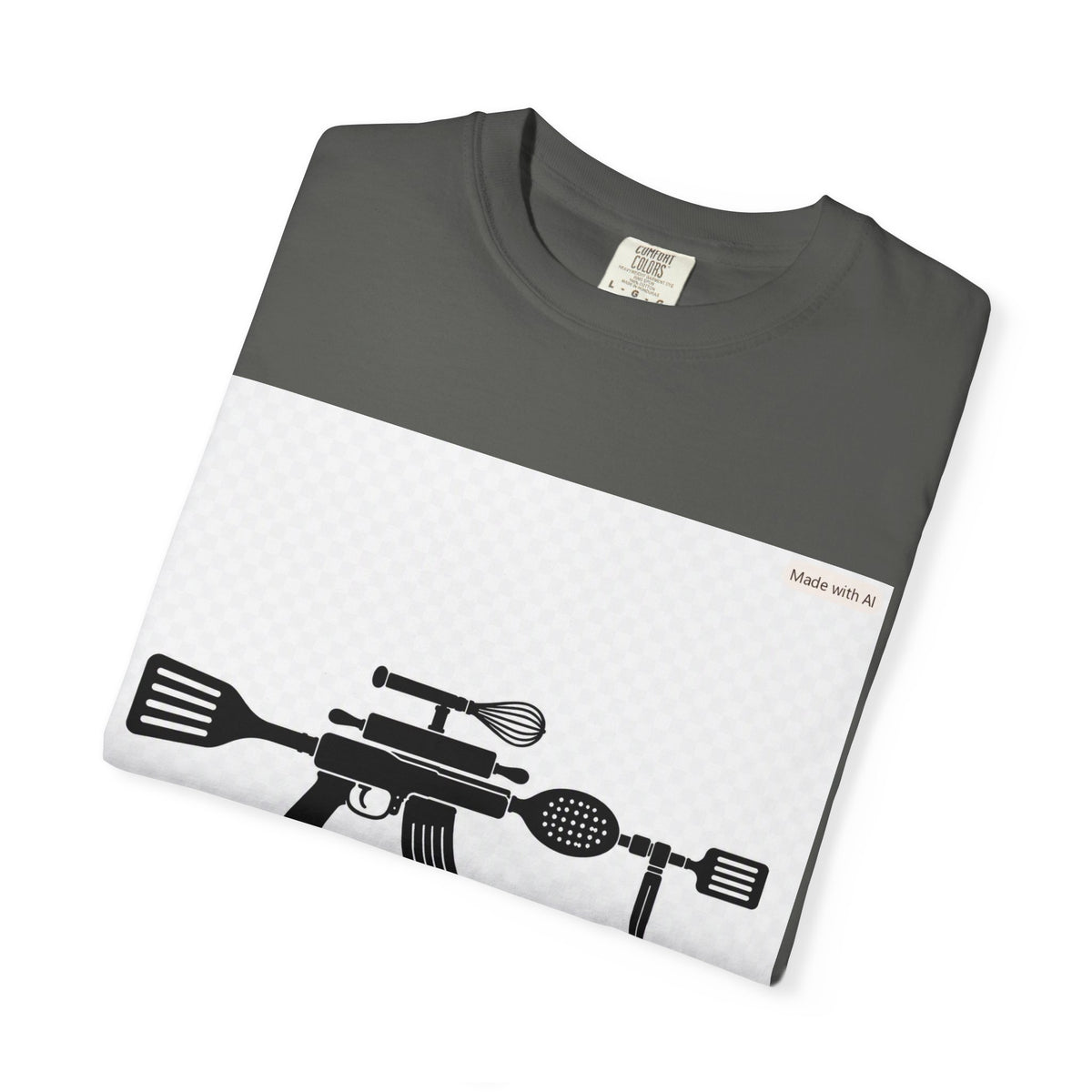 Tactical Rifle Silhouette Graphic T-Shirt