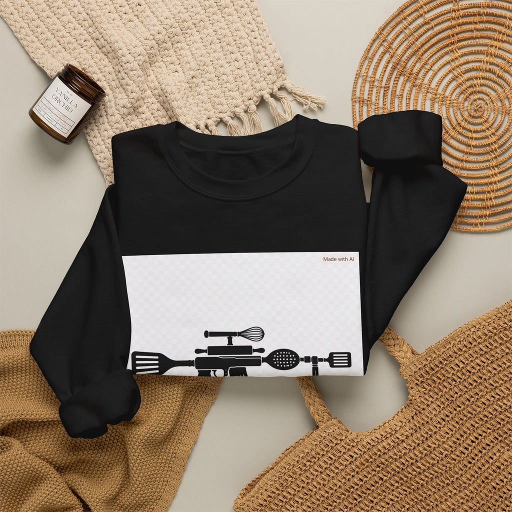 Crewneck Sweatshirt — Black Rifle Graphic