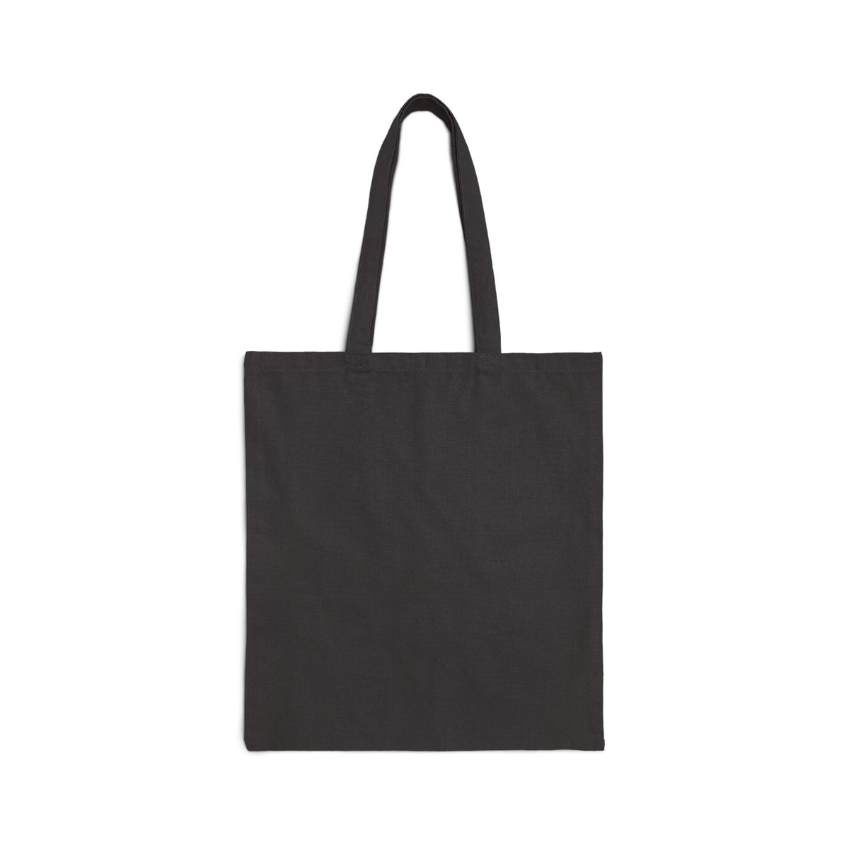 Canvas Tote Bag – Minimalist Rifle Silhouette Cotton Shopper