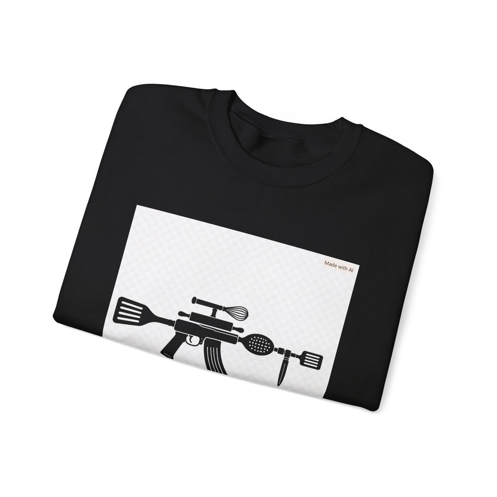 Crewneck Sweatshirt — Black Rifle Graphic