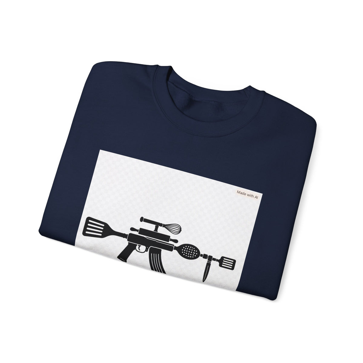 Crewneck Sweatshirt — Black Rifle Graphic