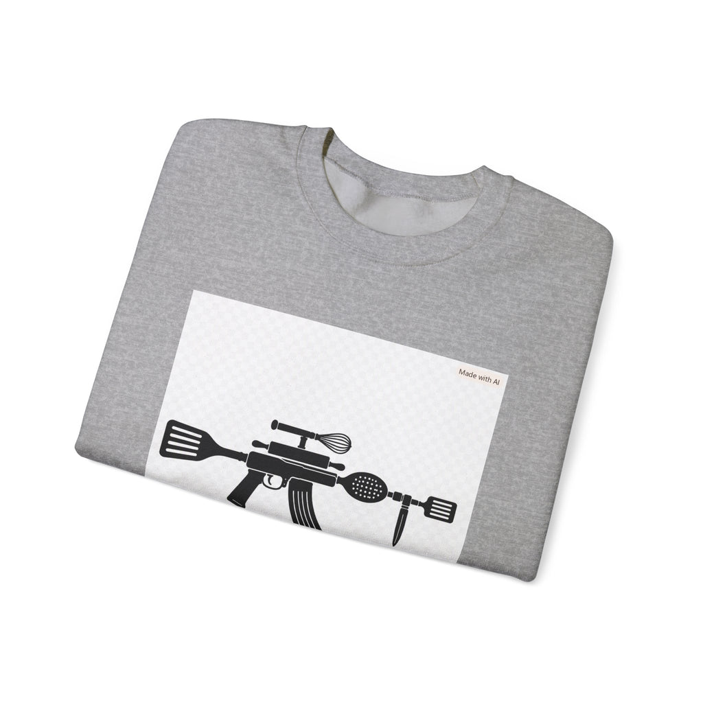 Crewneck Sweatshirt — Black Rifle Graphic