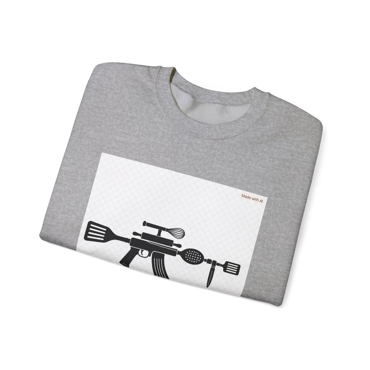 Crewneck Sweatshirt — Black Rifle Graphic